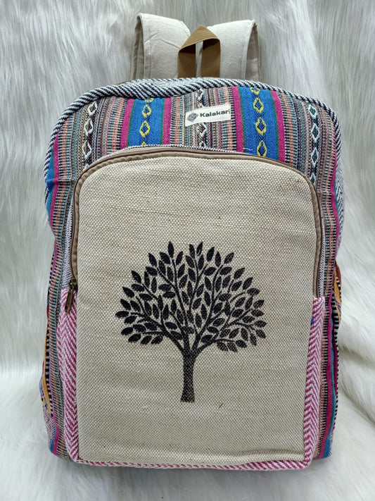 Hemp Art Bagpack (Tree)